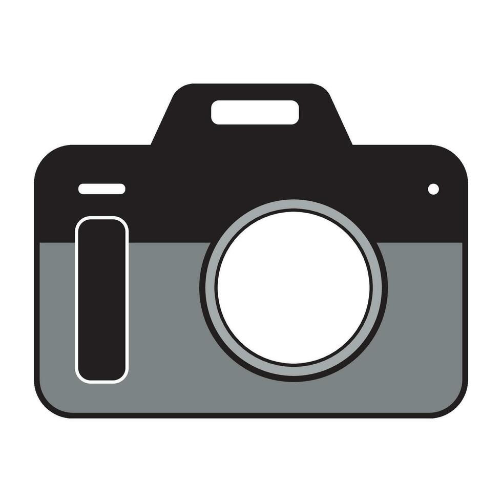 plantilla de diseño de vector de logotipo de icono de cámara