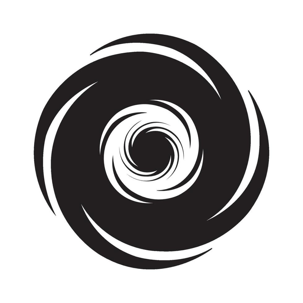 vortex icon logo vector design template