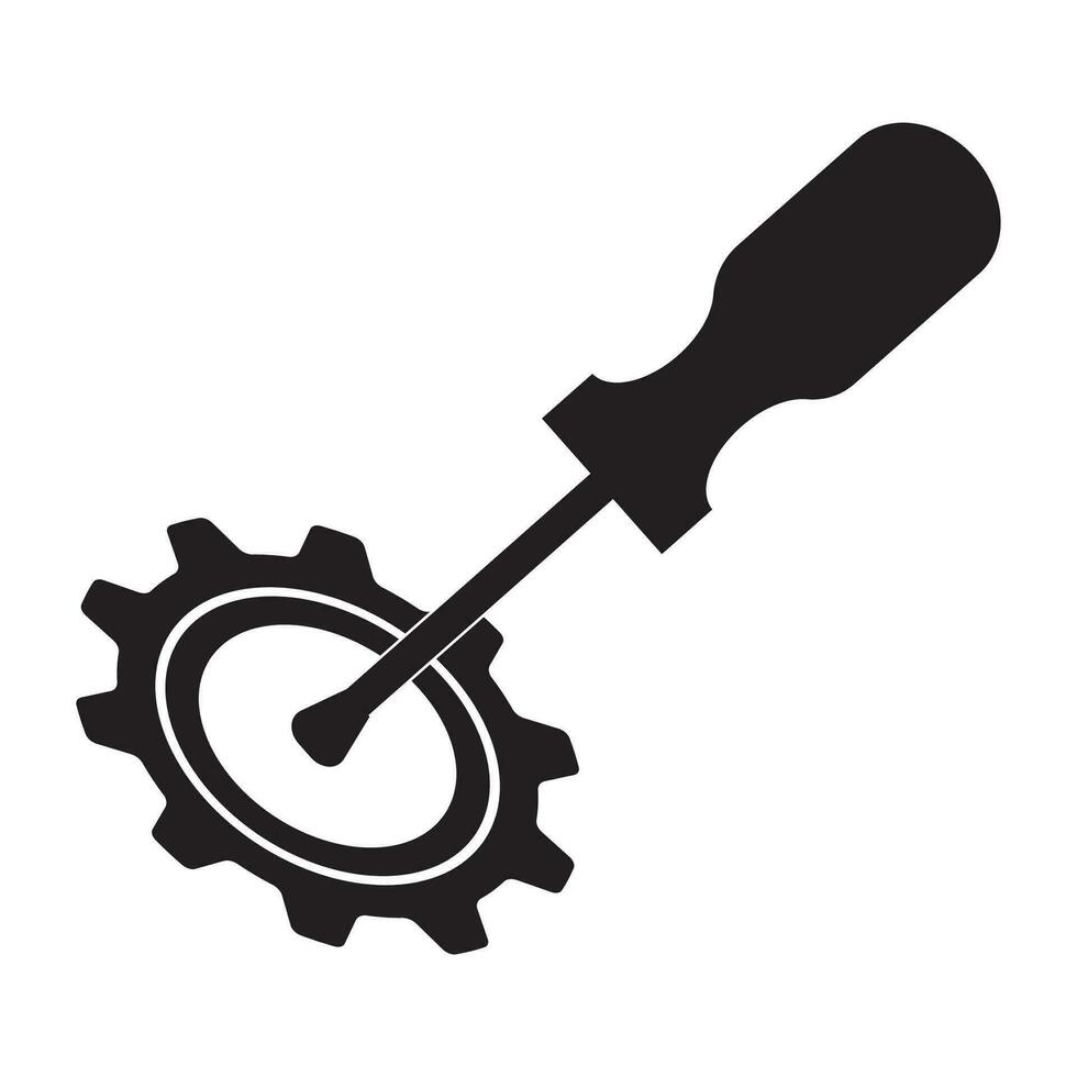 repair icon logo vector design template