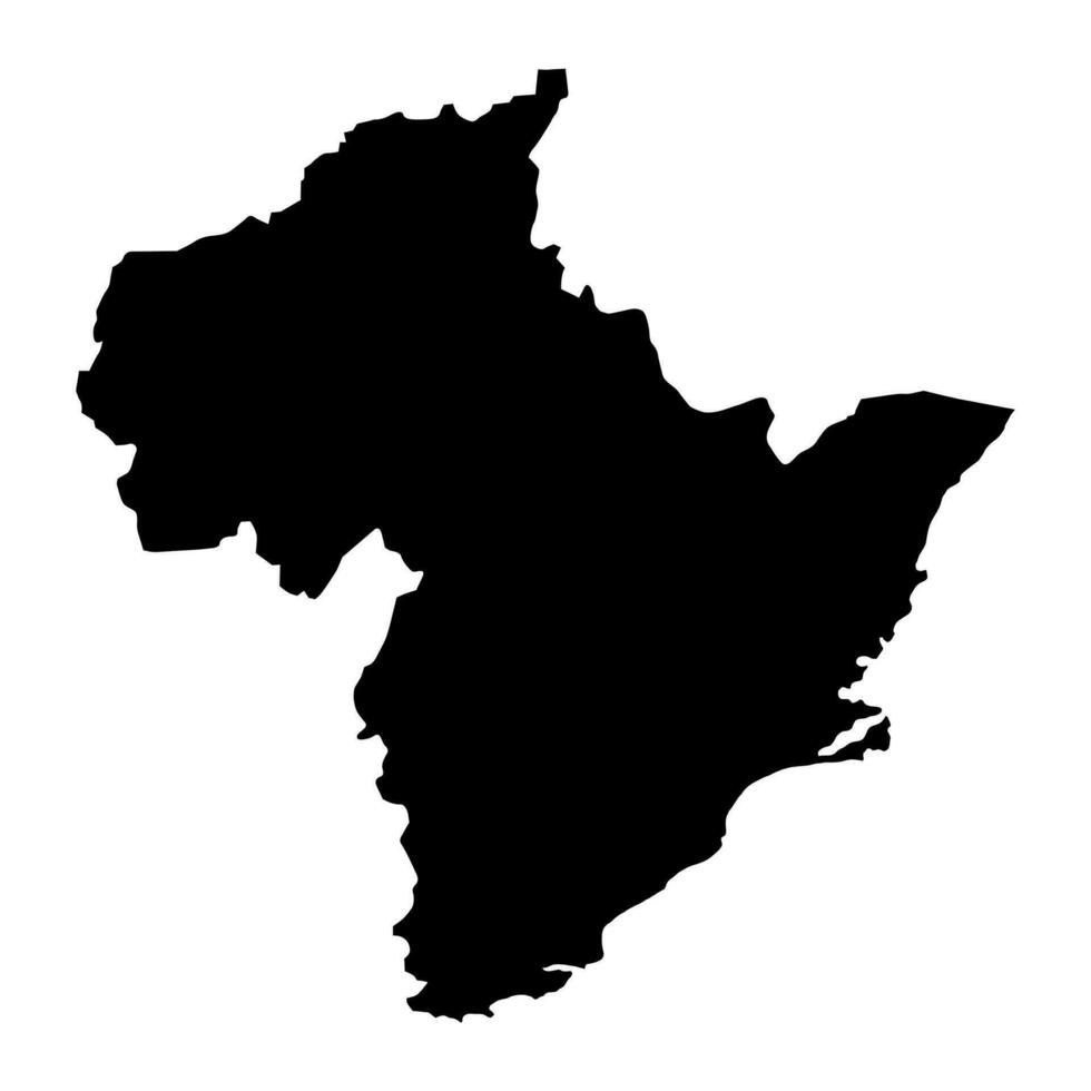 otago región mapa, administrativo división de nuevo zelanda vector ilustración.