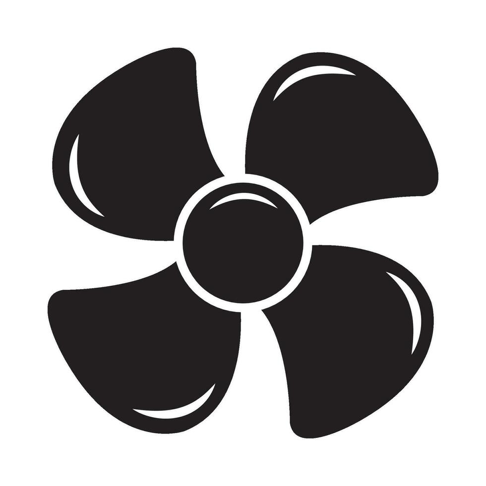 propeller icon logo vector design template
