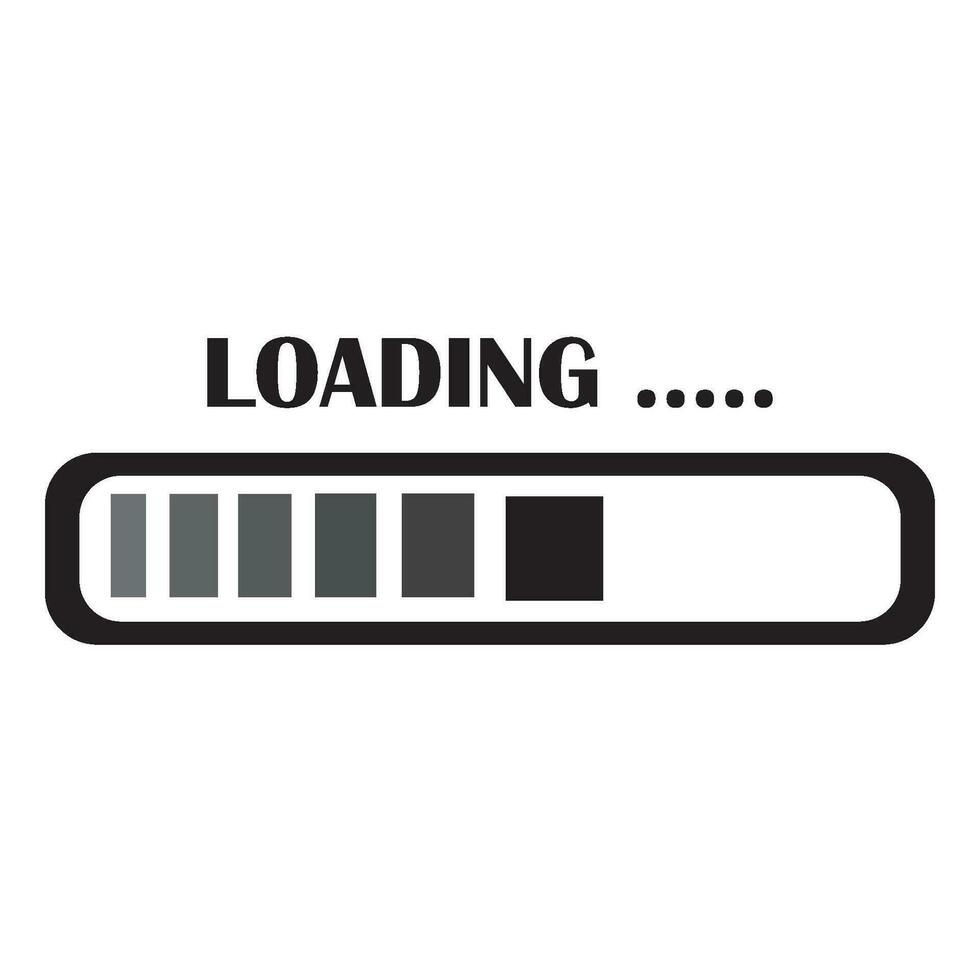 loading icon logo vector design template