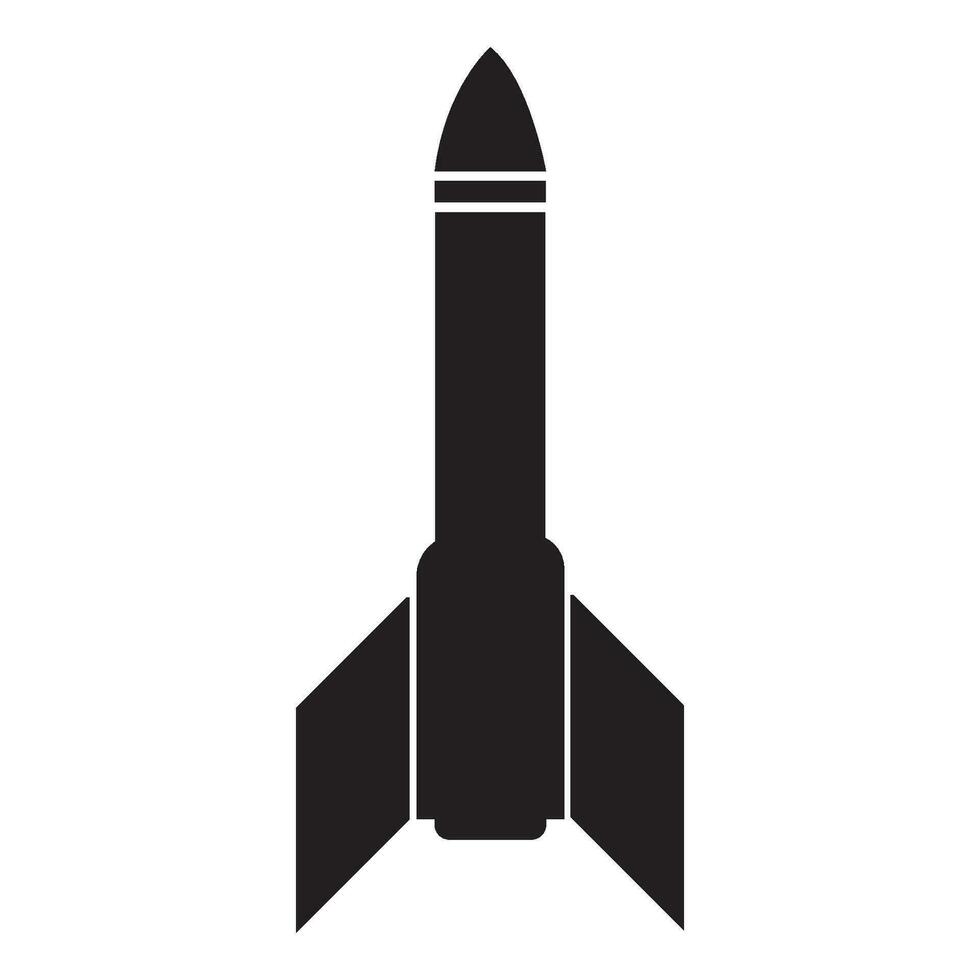 rocket icon logo vector design template