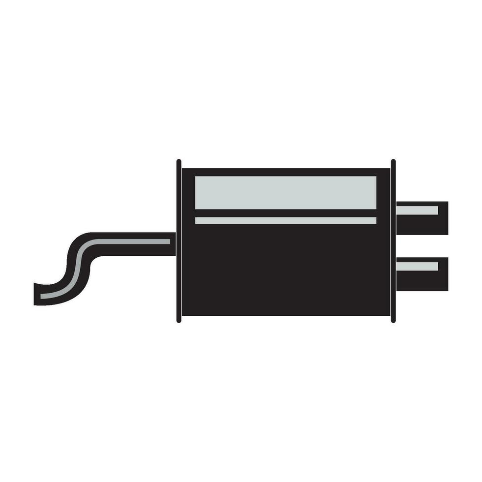 exhaust icon logo vector design template