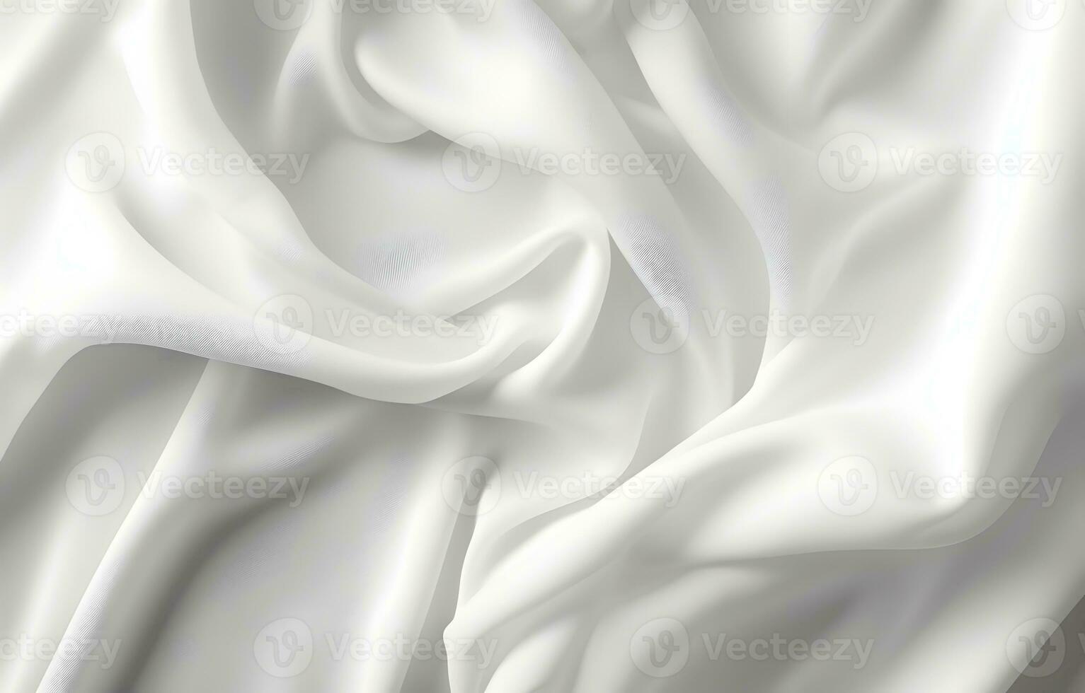 AI generated White silk texture luxurious satin for abstract background. beautiful white fabric photo