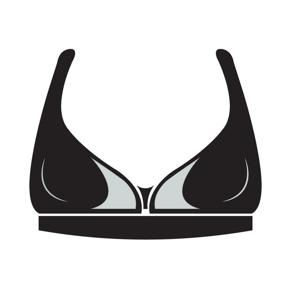 De las mujeres ropa interior icono logo vector diseño modelo