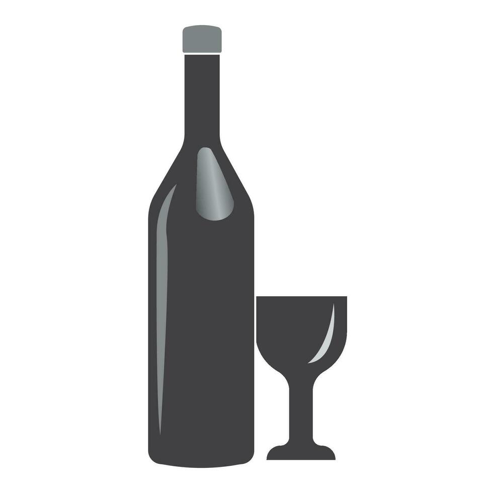 bottle icon logo vector design template