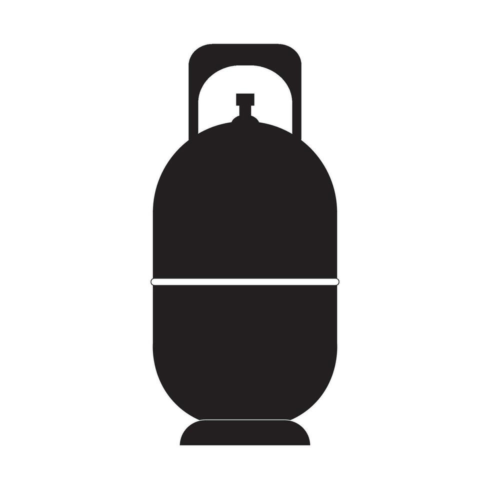 gas cilindros icono logo vector diseño modelo