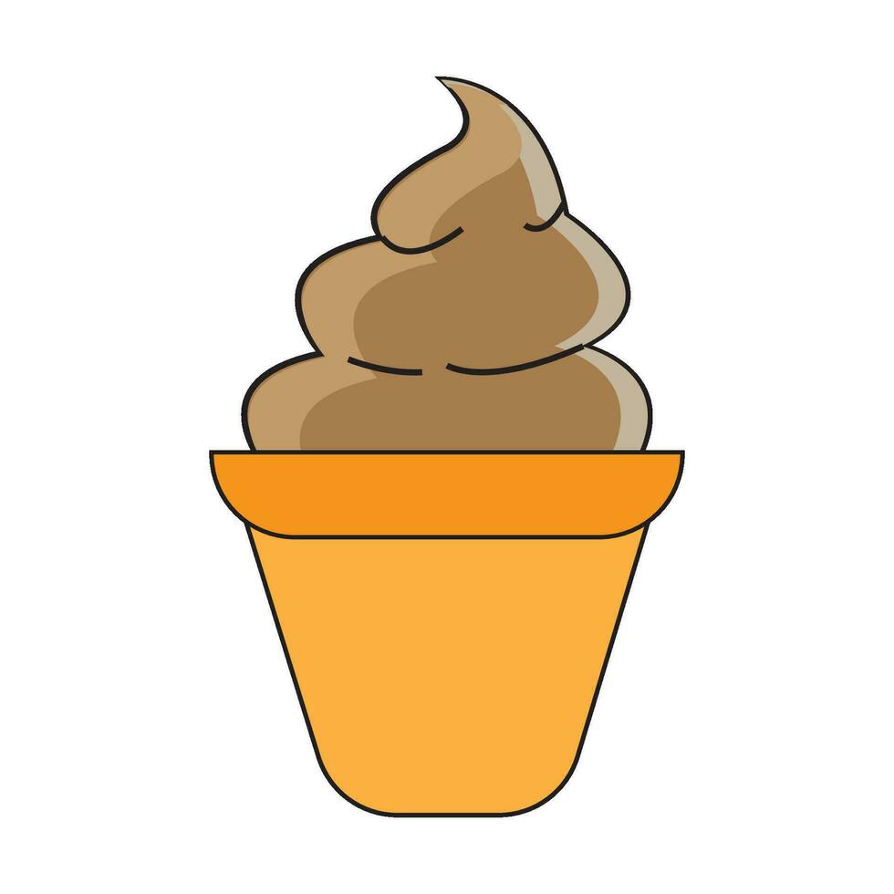 ice cream icon logo vector design template