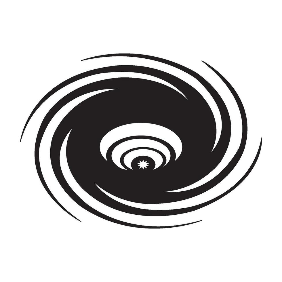vórtice icono logo vector diseño modelo