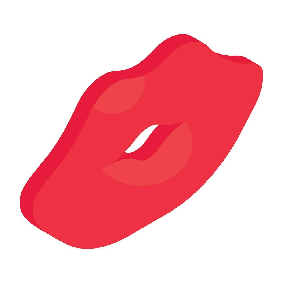 Perfecto diseño icono de lápiz labial vector