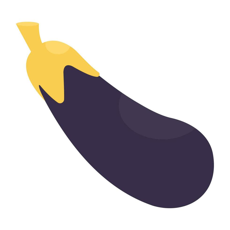 Premium download icon of brinjal vector