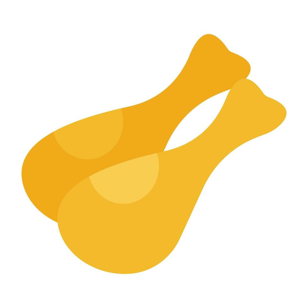 A perfect design icon of drumsticks vector