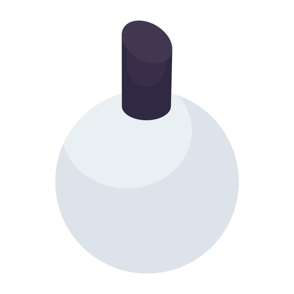 un único diseño icono de perfume vector