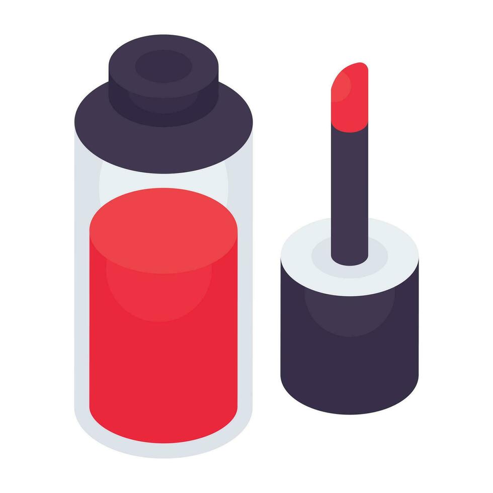 Perfecto diseño icono de labio brillo vector