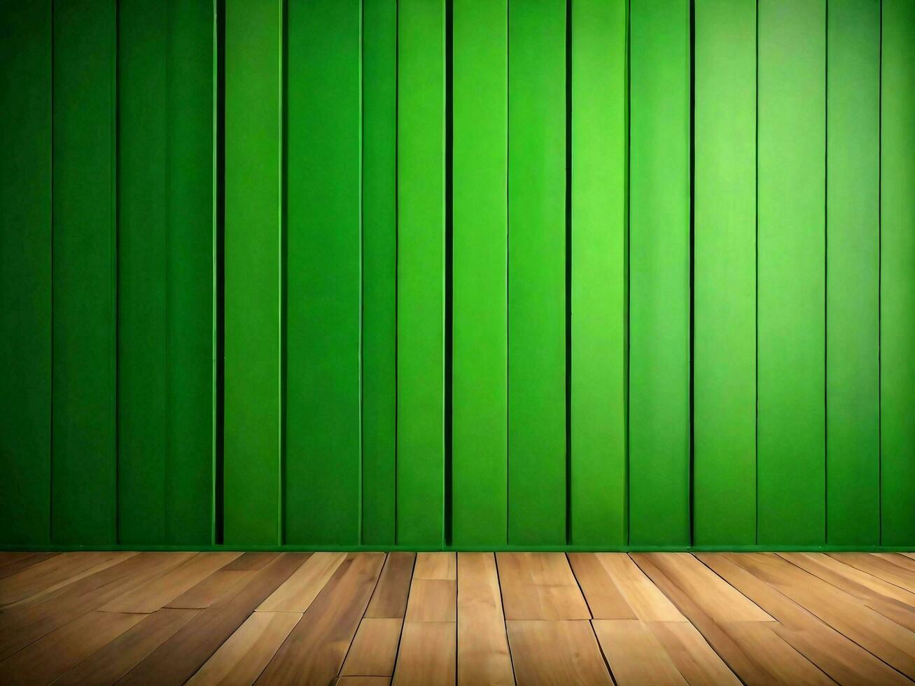 AI generated Tree and wood nature design with bokeh effect background. photo
