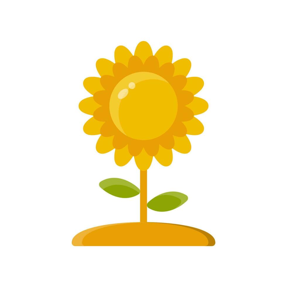 flor icono vector o logo ilustración estilo