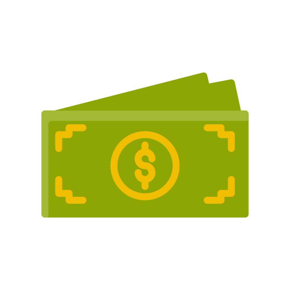 Money icon vector or logo illustration style