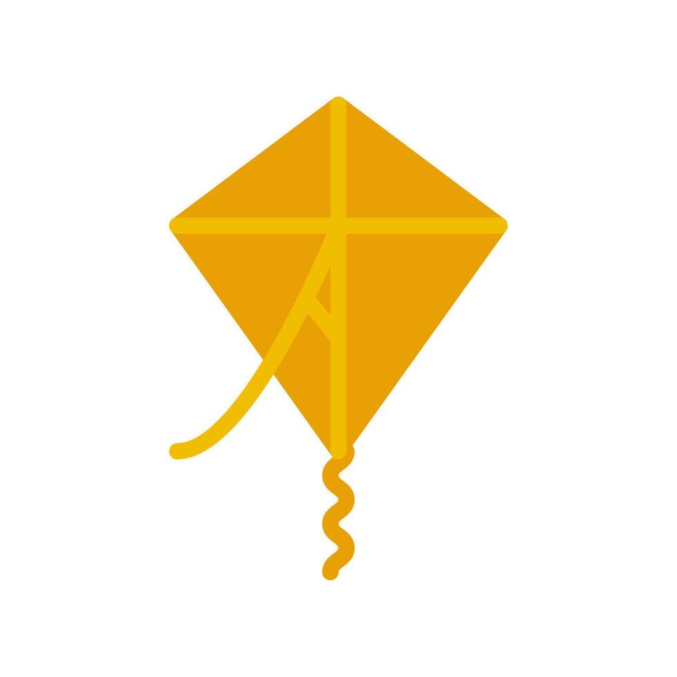Kite icon vector or logo illustration style