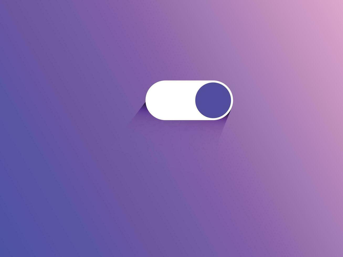 abstract user interface toggle switch vector illustration