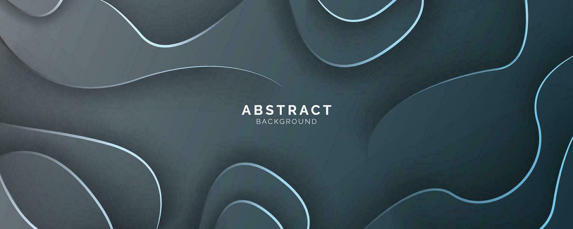 Abstract background liquid shape gray composition, modern template for website, banner art, poster design, vector illustration