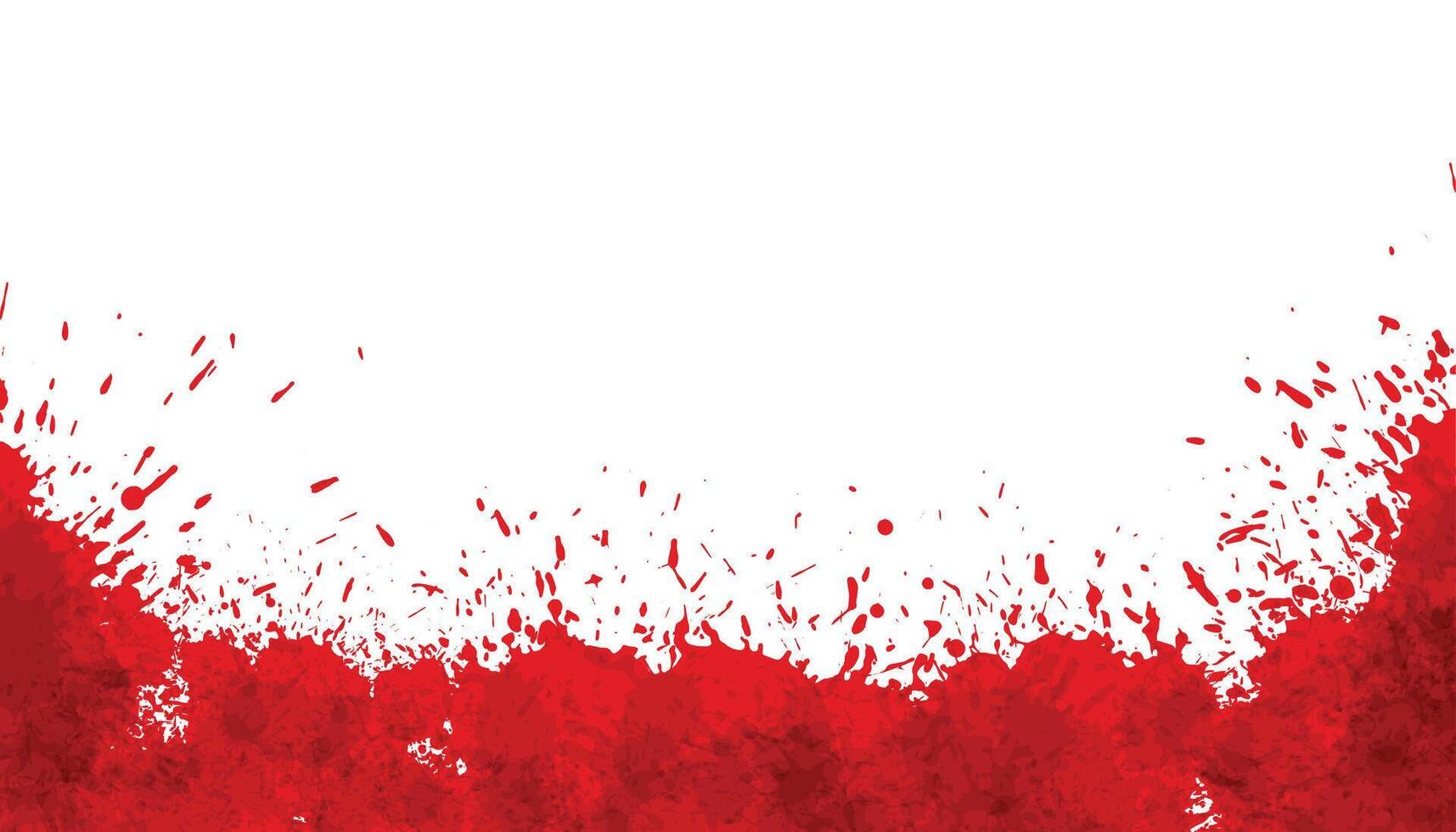 abstract red splatter blood stains background design vector