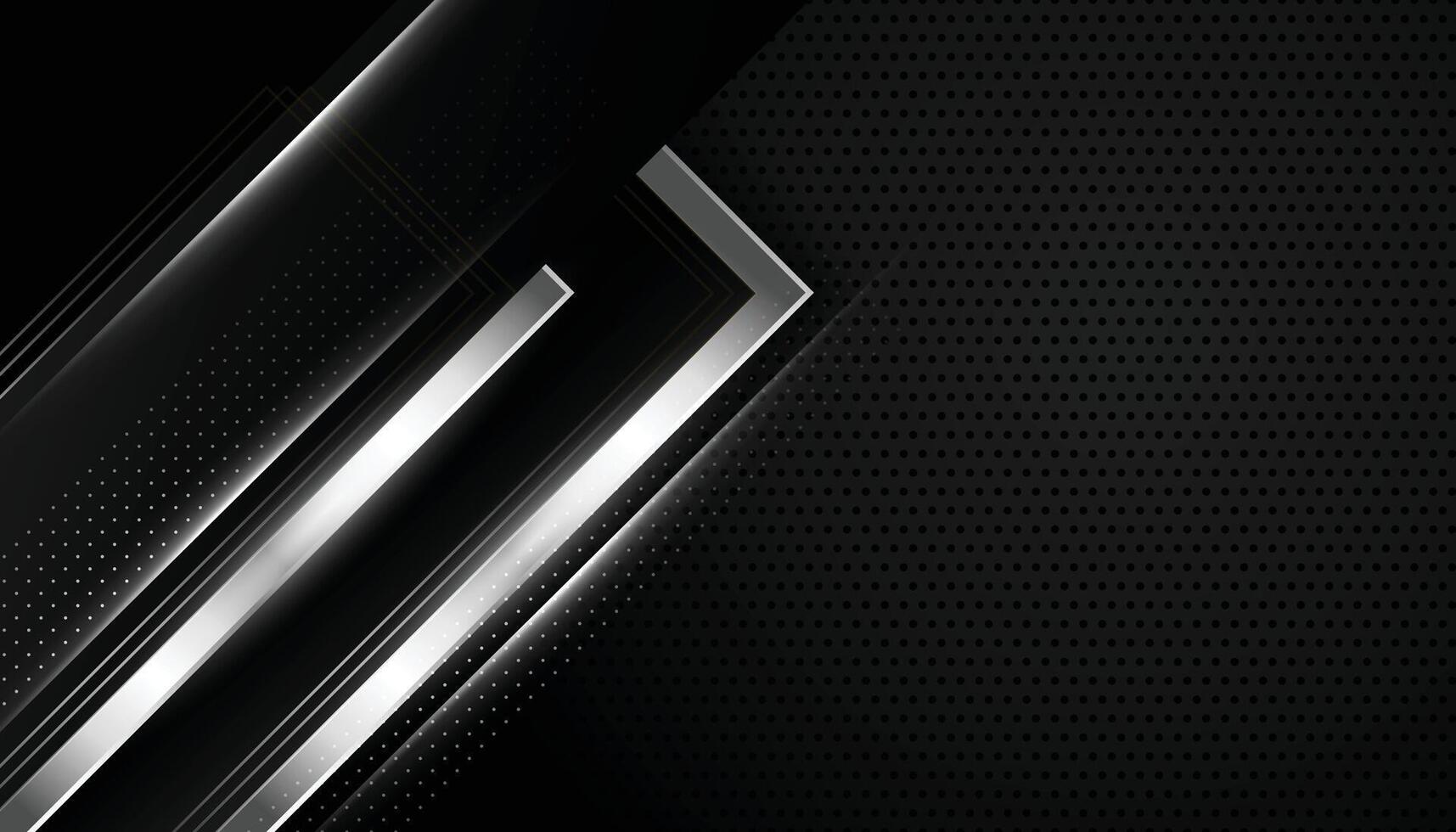 abstract black and silver wallpaper design vector