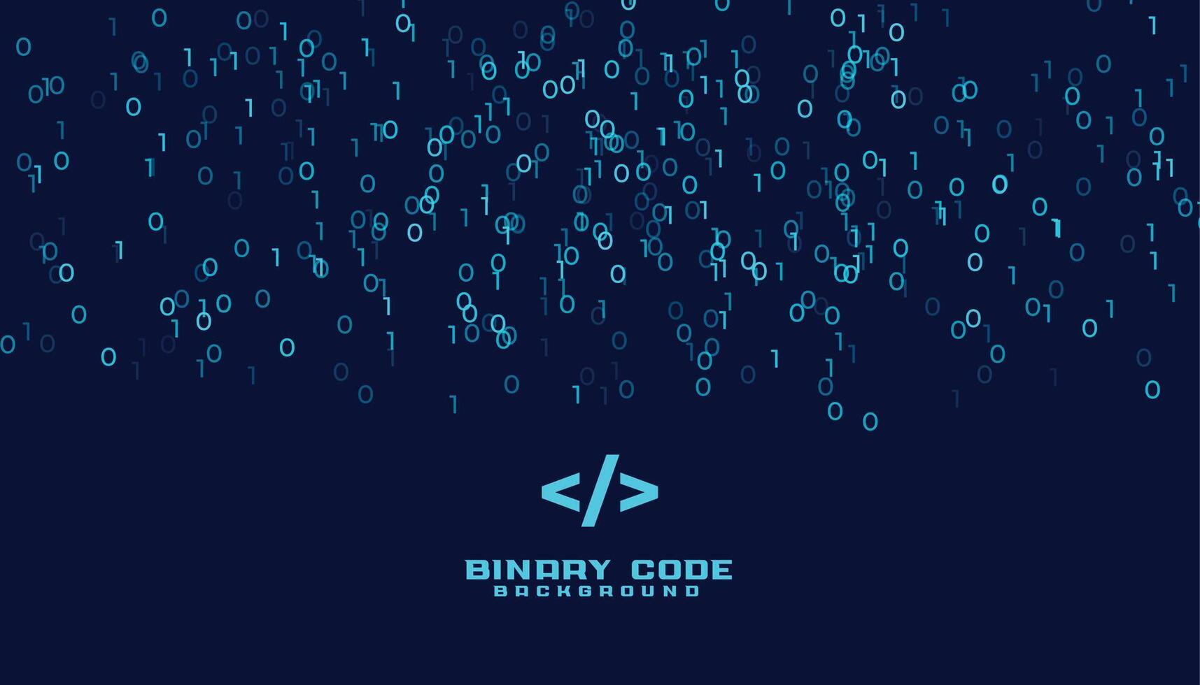 binary code algorithm digital data background vector