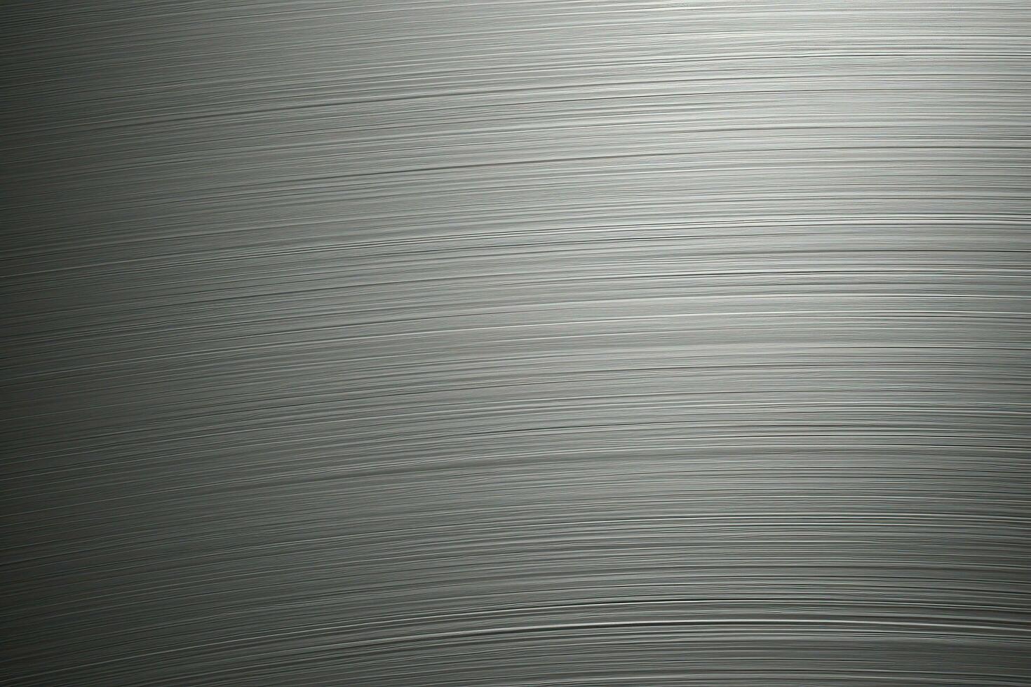 AI generated Metallic texture with smooth lines. photo