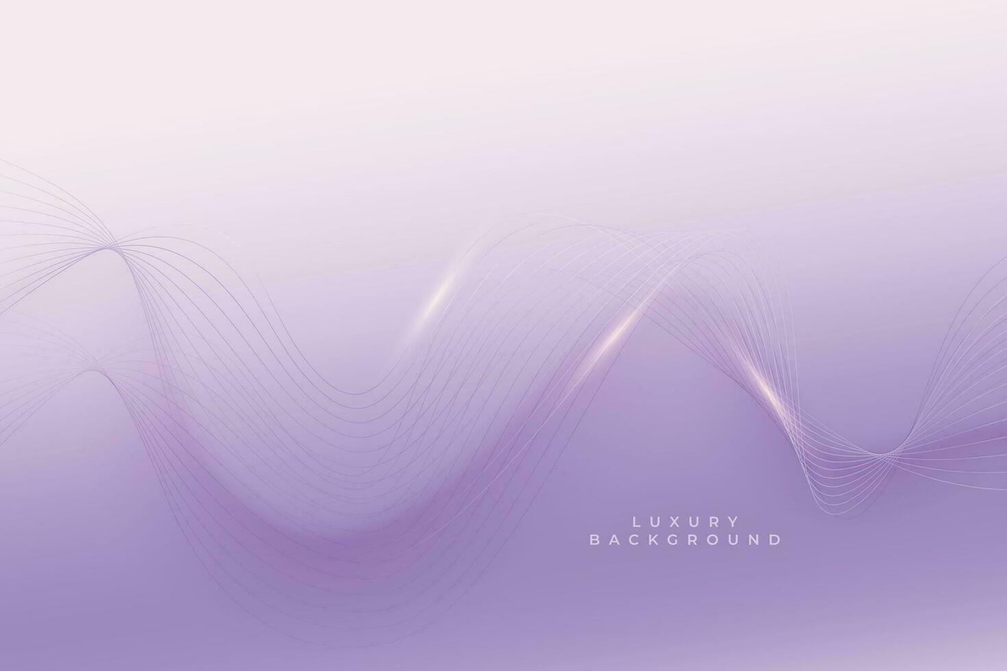 elegant purple background with smooth lines design vector