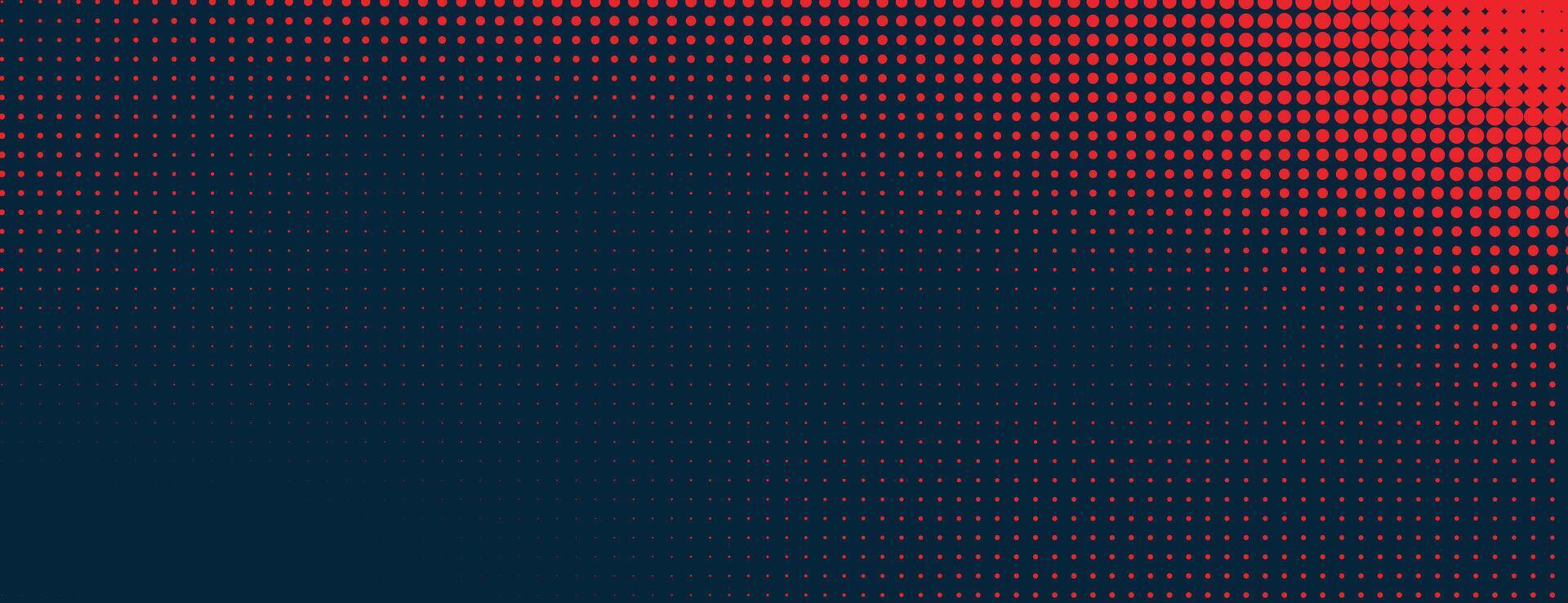 red halftone pattern on dark background vector