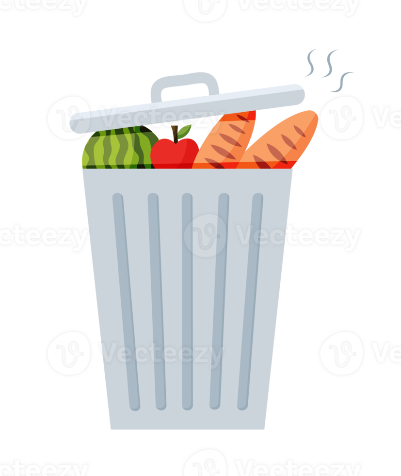 trash can bin illustration png