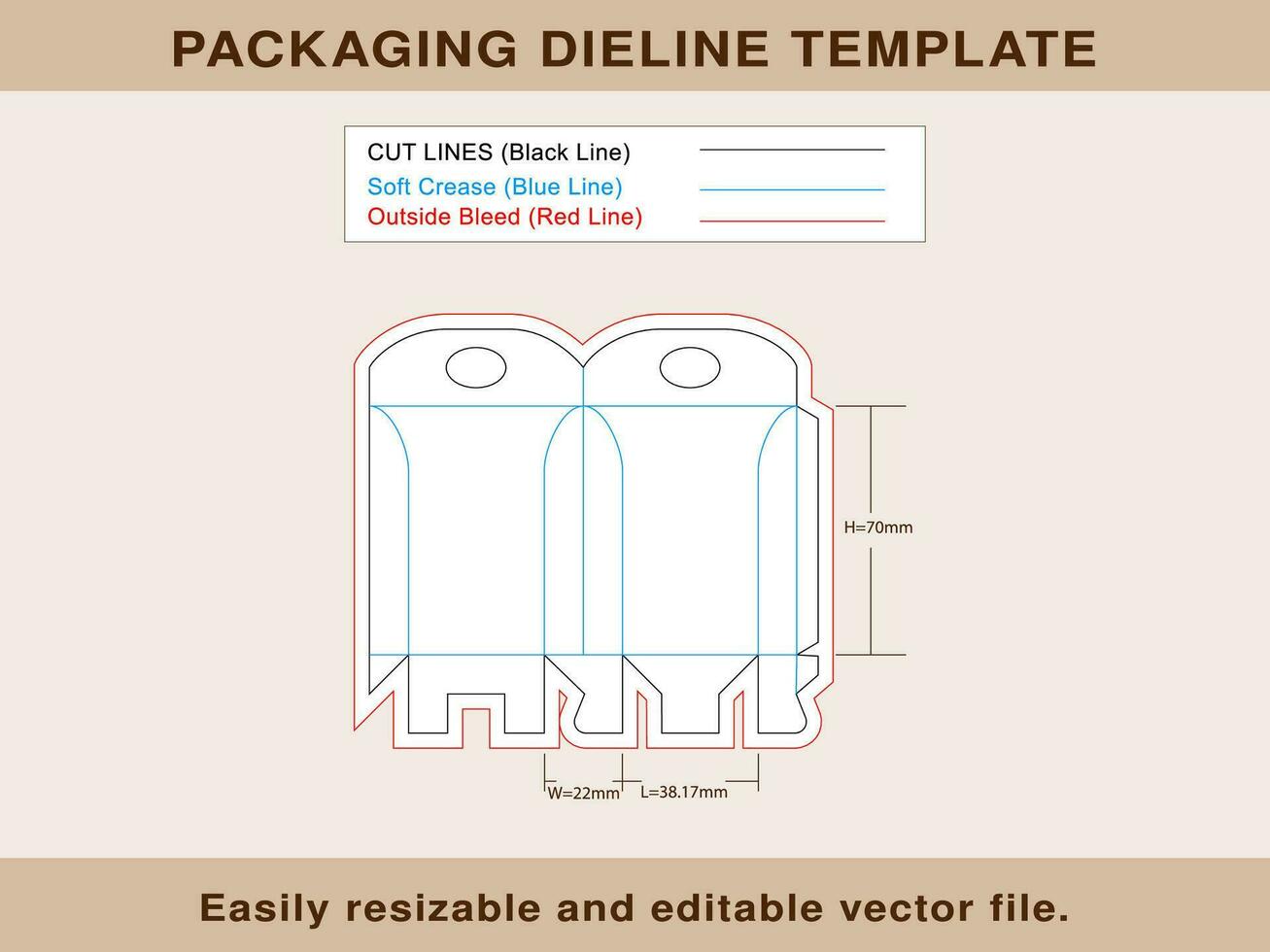 Large Gift Box, Cricut Silhouette, Gift Box template, vector