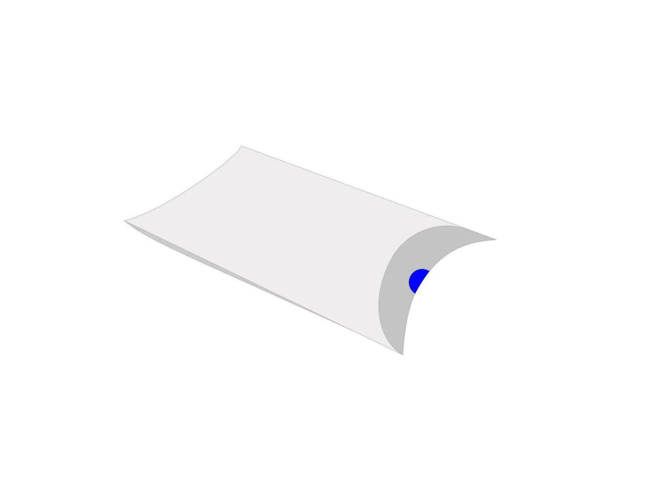 Pillow Box, Party Favor Box, Wedding Favor Box, 3d box, vector