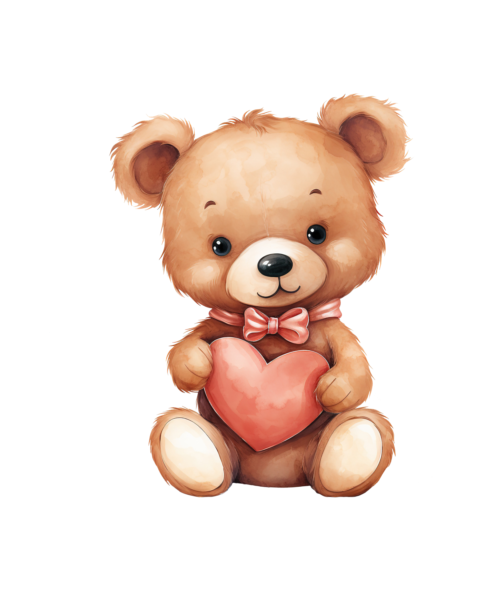 AI generated illustration of cute bear cartoon ai generated 36893085 PNG