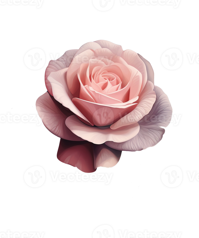 AI generated illustration of beautiful roses flower ai generated png