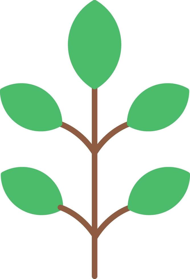 Leaf Flat Icon vector