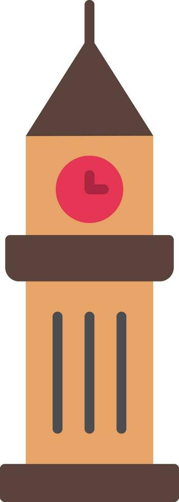 Tower Flat Icon vector