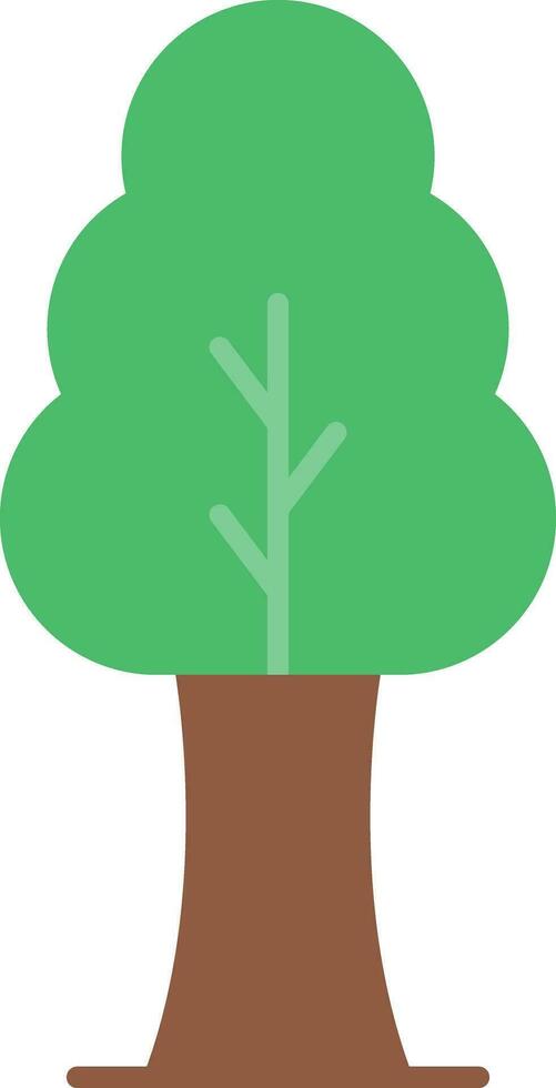 Tree Flat Icon vector