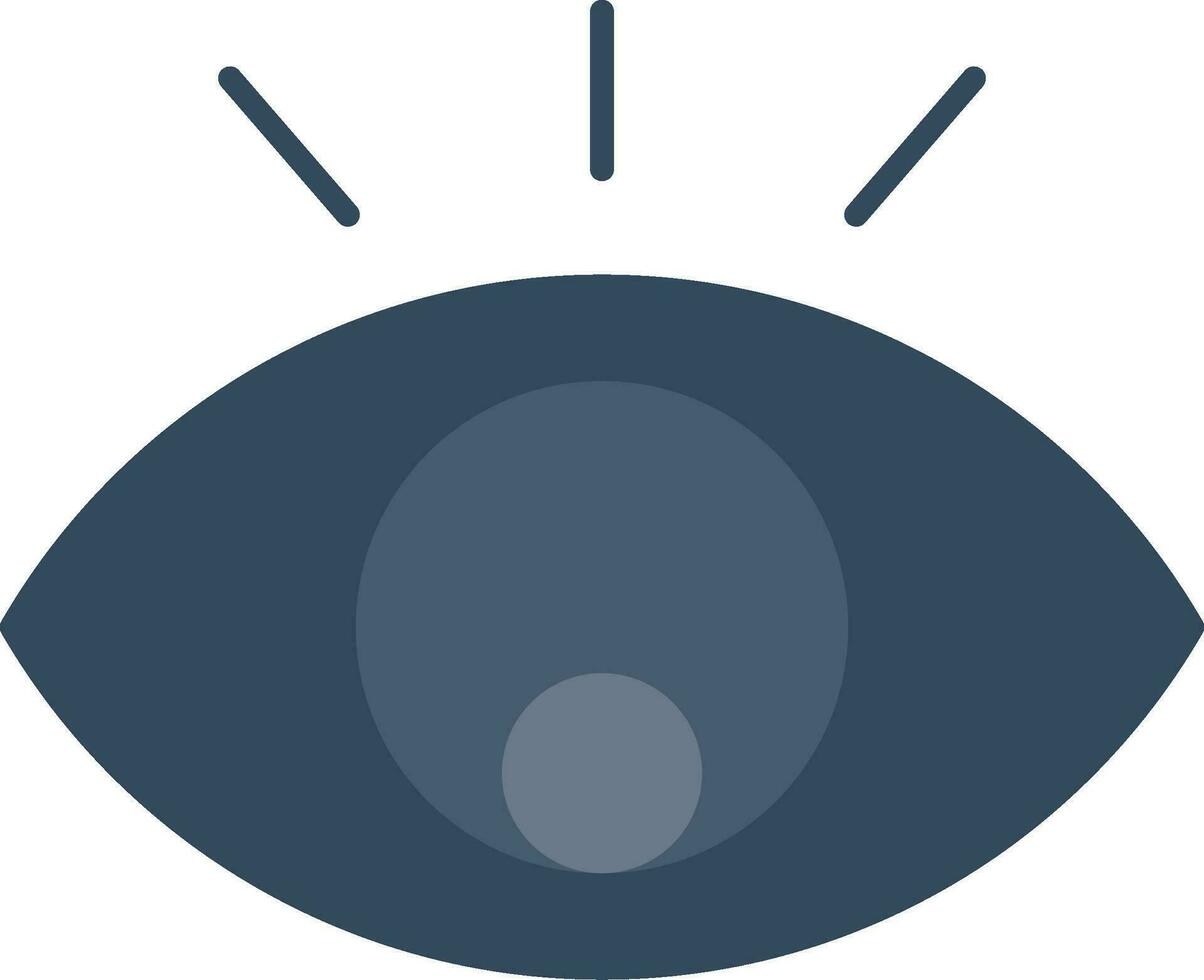 Eye Flat Icon vector