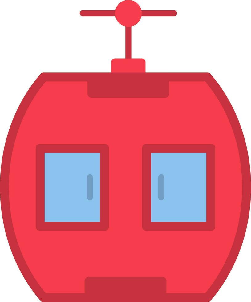 Gondola Flat Icon vector