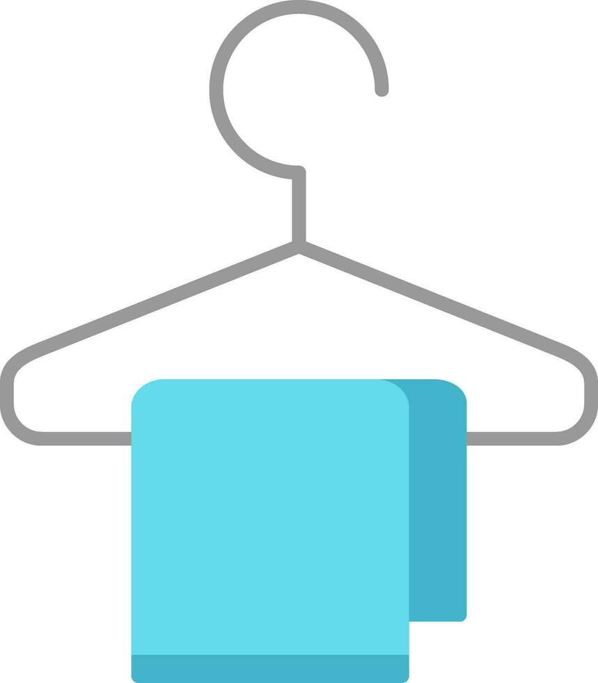 Changing Room Flat Icon vector