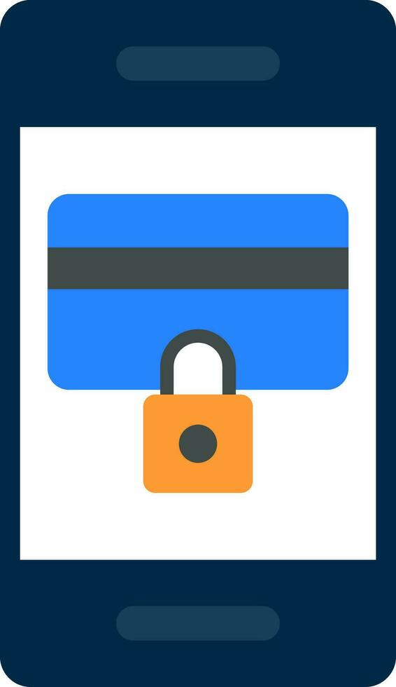 Secure Payment Flat Icon vector