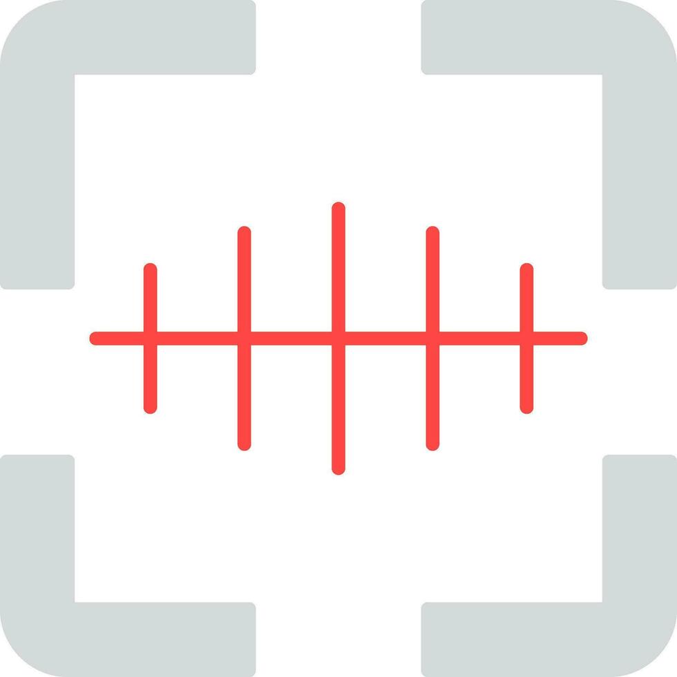 Barcode Scanner Flat Icon vector
