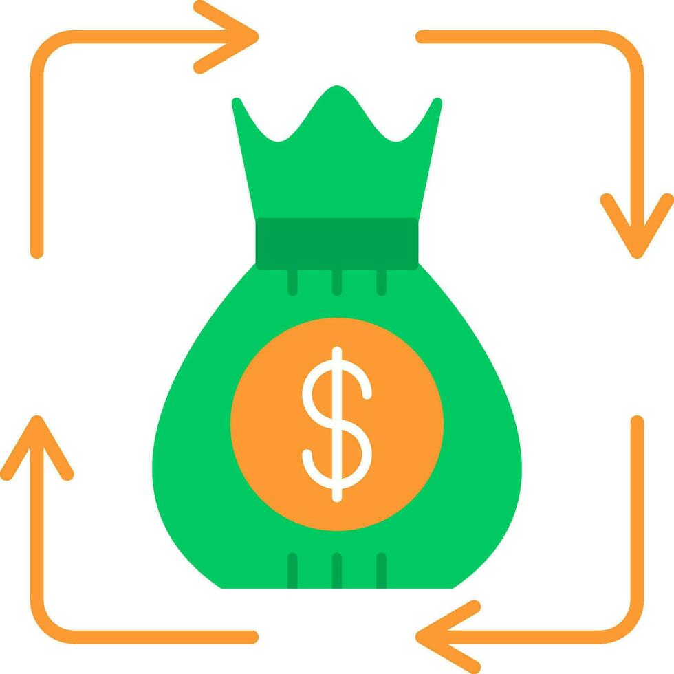 Credit Flat Icon vector