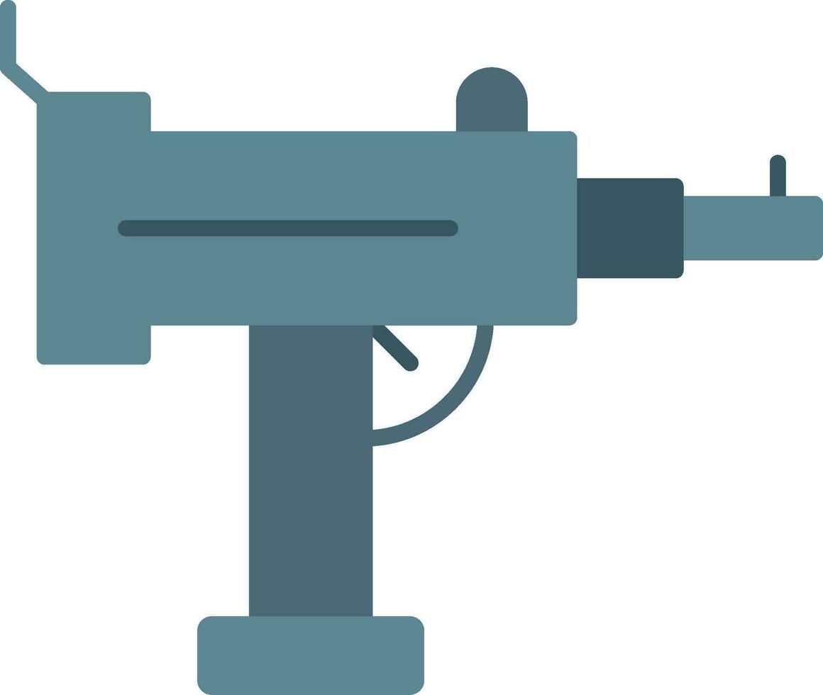 uzi plano icono vector