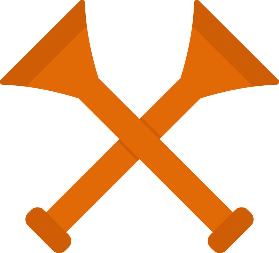 Vuvuzela Flat Icon vector