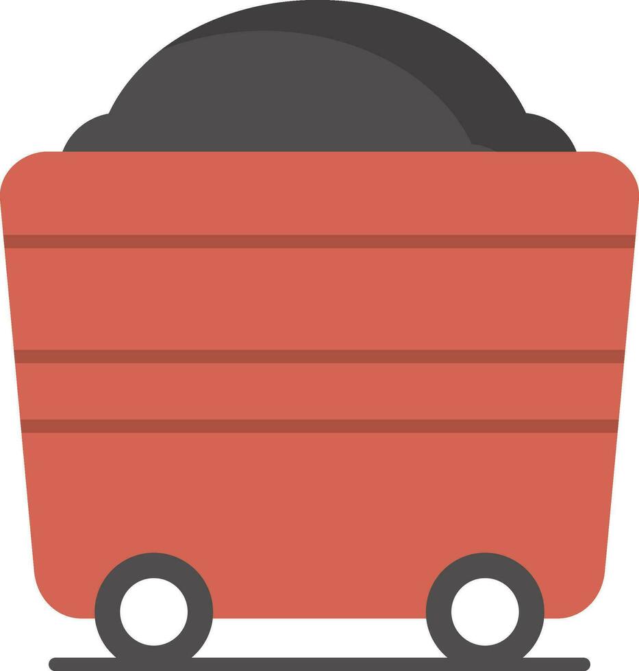 Wagon Flat Icon vector