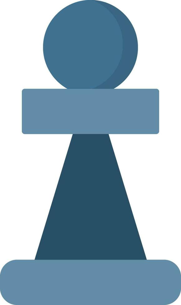 Pawn Flat Icon vector