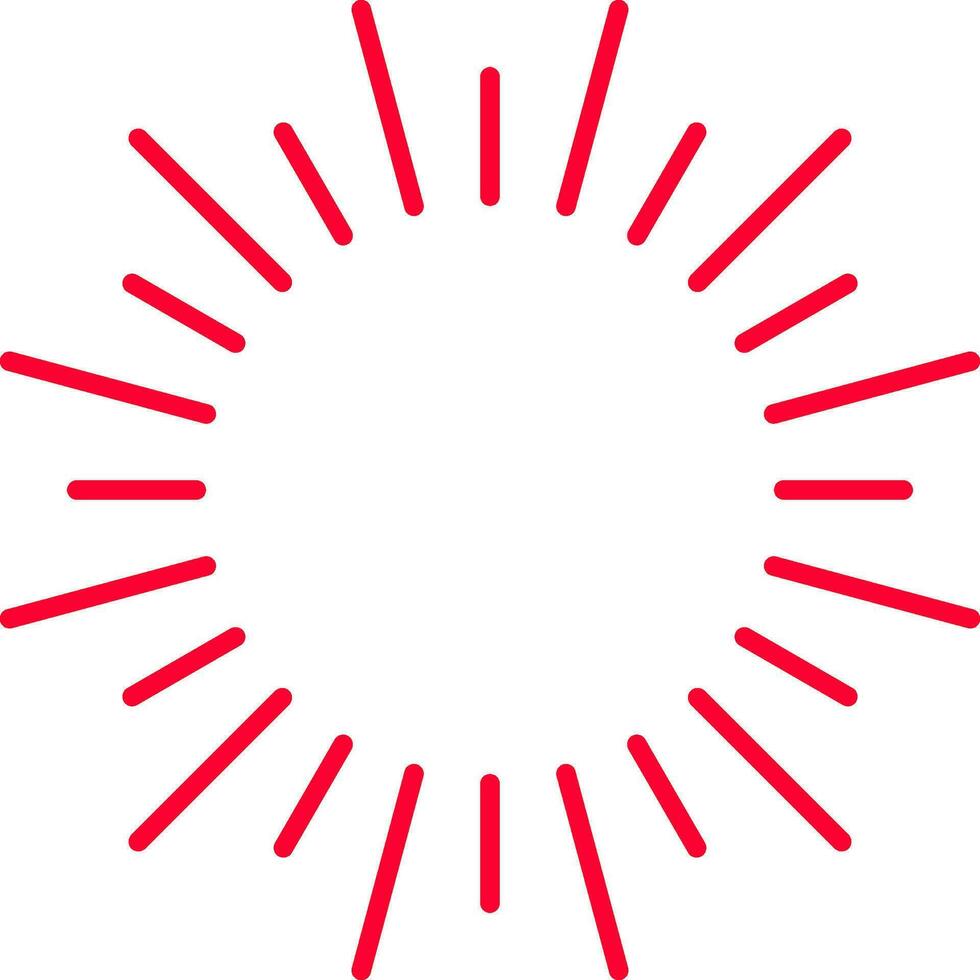 Fireworks Flat Icon vector